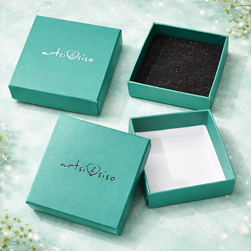 Premium Teal Jewelry Box