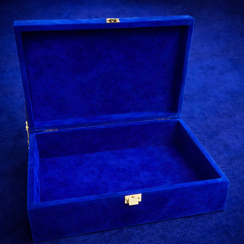 Premium Blue Velvet MDF Box