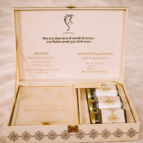 Luxury Wedding MDF Gift Box